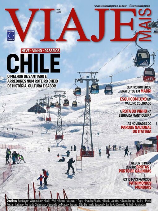 Title details for Revista Viaje Mais by Editora Europa LTDA - Available